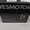 Yesmotor 3/4 Motorcycle Helmets Retro Open Face Vespa Scooters Helmet with Clear Visor for Men and Women- DOT Approved XL