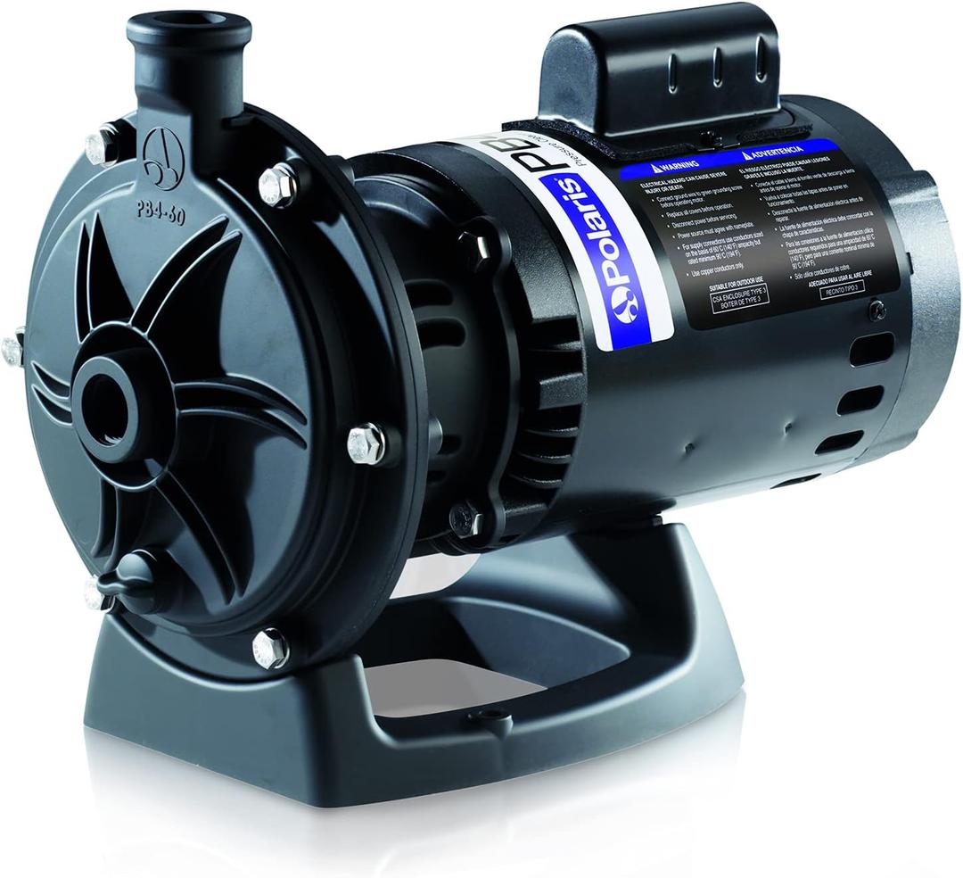 Polaris PB4-60 Booster Pump with 60-Hertz Motor
3/4 HP Booster Pump Powers Polaris Pressure-Side Cleaners; Runs on Low-Speed 2-Speed or Variable Pumps to Save Energy