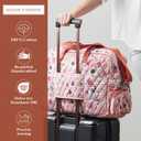 Maison d' Hermine Weekender Bags for Women Cotton Quilted Duffel Overnight Luggage Weekend Bag for Men Gym Gifts Travel