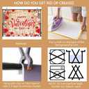 Happy Valentine's Day Backdrop Red Pink Love Hearts Rustic Wood Photography Background for Valentine's Day Party Decoration Photo Booth Props Romantic Event Supplies 8x6FT