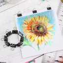 2 x Ufmarine 120 Pcs Mini Binder Clips, Small Binder Clips Black, 15mm Paper Clips for Office