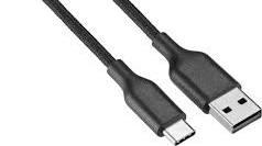10' USB-C to USB Braided Charge