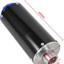 Trkimal 28mm Exhaust Muffler for CRF50 XR50 KLX SSR Thumpstar TTR YCF Lifan Apollo dbx18 50cc 70cc 90cc 110cc 125cc Chinese Pit Dirt Bike Parts (Blue)