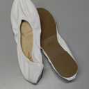 LM Women's Ballet Flats Round Toe Slip On Flats Shoes Casual Dress Shoes Foldable Portable Travel Ballet Flat Size 9