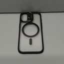 ESR for iPhone 16 Pro Max Case, Compatible with MagSafe, Military-Grade Protective Case for iPhone 16 Pro Max,Built-in Stash Stand , Scratch-Resistant Back Cover, Classic Series, Clear Black