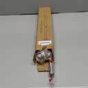 TEECK Shower Curtain Rod, 32-80 inch Adjustable Spring Tension Curtain Rod, Never Rust Anti-Slip Shower Curtain Rod for Bathroom, No Drilling, Never Collapse, Easy to Use, Silver