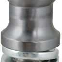 CURT 40089 Raw Steel Trailer Hitch Ball, 30,000 lbs., 3-Inch Diameter Tow Ball with 2-Inch x 3-1/4-Inch Shank