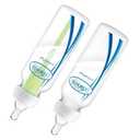 6 x Dr. Brown's Bottles 6 Count (4 Oz), Option Bottles Can Be Used with or Without the Vent, 2 Pack