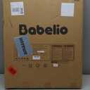 Babelio Baby Gate for Doorways and Stairs, 26-40" Auto Close Dog Gate, PressGuard C5, Easy-Install Pressure Mounted Safety Door, No Drilling Safety Gate for Child and Pets, Black