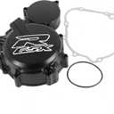 TMCI Left Engine Stator Crankcase Cover Fits For Suzuki GSXR 600 GSXR750 GSX-R 750 2006-2020 (Black#4)