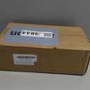 RM ROOMERS Christmas Tree Figurines, 2Pcs Christmas Trees Resin Distressed Gold Table Top, Small Xmas Tree Figurine Set, Decorative Xmas Trees for Rustic Mantle Centerpieces