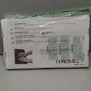 Trueque Wireless Keyboard and Mouse Combo - Full-Size Quiet Keyboard with Palm Rest, Phone Holder, Multimedia Keys, Power Switch, Compatible with Windows, Chrome OS, PC, Laptop (Batteries Included) (Black)