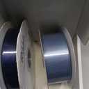 MEEDEE Dusty Blue Satin Ribbon 1-1/2 Inch Dusty Blue Ribbon Lux Double Faced Satin Ribbons by 50 Yards Polyester Satin Ribbons for Crafts, Weddings, Flower Bouquet, Holiday Decorating