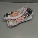 2 x Easter Tablecloth 60 x 84 Inch, Buffalo Plaid Bunny Ear Foot Flowers & Polyester Table Cover for Spring Easter Holiday Party Dinner Table Decor