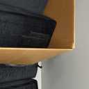 ENITYA Back Pillow for Bed Sitting up, 19" Reading Pillow for Sitting in Bed Adult, Back Support Pillow with Arms for Watching TV/Reading/Gaming/Resting, Medium(Black)