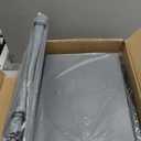 Under Bed Storage with Wheels, 4-Pack Under the Bed Storage Containers with Clear Lids & Label, Underbed Storage Bins, XXL 60L Rolling Metal Drawer for Clothes, Shoes, Toys, Books - Gray