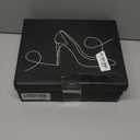 mysoft Women's Ankle Boots Slip on Cutout Pointed Toe Chunky Stacked Mid Heel Booties (8, Light Brown)