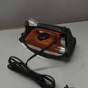 Rowenta Iron Steamer for Clothes, Stainless Steel Soleplate Steam Iron, Microsteam Holes, 1700 Watts, Lightweight, Auto-off, Black, DW2360