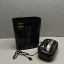 Amazon Basics 6-Sheet Cross Cut Paper Shredder and Credit Card Shredder - Black