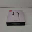 Globe Electric 12937 Holden 70" Floor Lamp, Black, Satin Finish, In-Line On/Off Foot Switch