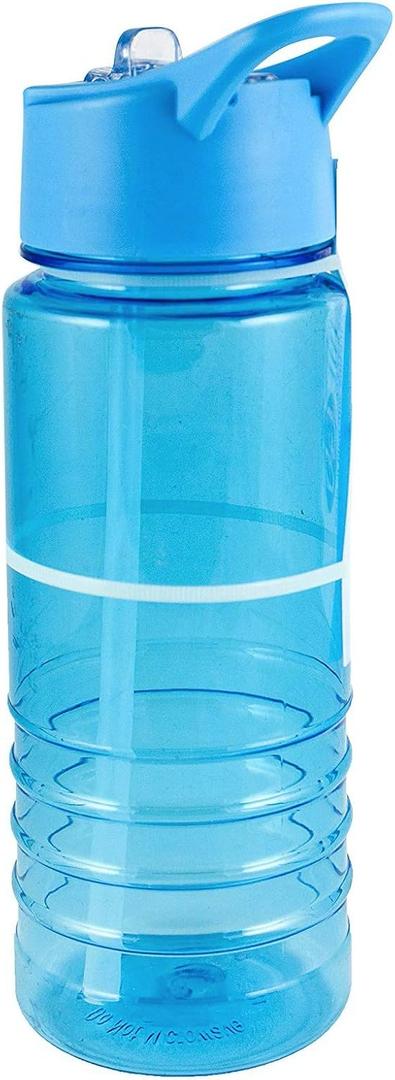 Items 4U! On The Go Reusable Bottle, 12 oz, Plastic, Colors Vary, 1- Bottle