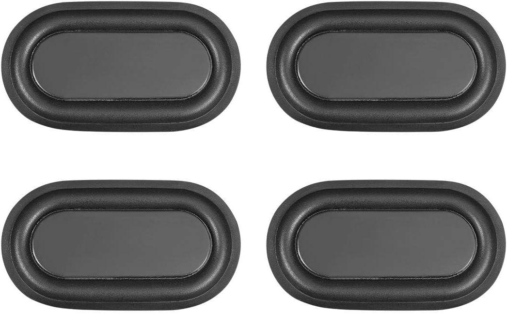 uxcell 8848mm Speaker Passive Radiator Vibration Plate, Subwoofer Vibration Membrane, DIY Bass, Low Frequency 4pcs