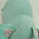 4Pcs Axolotl Plush, Giant Mint Salamander Stuffed Animal Mommy 24 inch with 3 Baby Axolotl Plushies in Tummy, Plushie Pillow Gifts for Kids Girls Boys