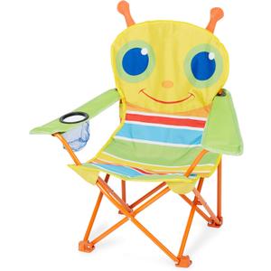 Melissa & Doug Sunny Patch Giddy Buggy Folding Lawn & Camping Chair (Frustration-Free Packaging), 25 inches x 15 inches x 27 inches