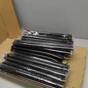 6 Pack 10 ft Heavy Duty Metal String Light Poles Adjustable Outdoor Lighting Stand for Patio,Backyard,Garden,Party & Wedding Rustproof & Sturdy with Hooks