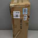 5FT Artificial Fiddle Leaf Fig Tree with White Planter & Fake Moss, Realistic Faux Ficus Lyrata Floor Plant for Indoor Home Office Decor, Housewarming Gift