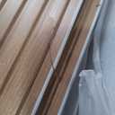 WPC Slat Wall Panels 8 Pack 96" x 6.6", Waterproof Fluted Wall Paneling, Accent 3D Wall Panel for Wall Decor, Bathroom, Bedroom, Office - High Grille Oak (Cover Approx.35 sq.ft)