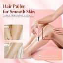 Epilator for Women, 2 in 1 Epilators Hair Remover for Women with LED Light, Smooth Hair Removal USB Rechargeable, Portable Electric Painless Shaver for Face, Lip, Chin, Leg, Arms, Bikini