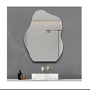 Mirror, Irregular Decorative Mirror, Vanity Mirror, 53x41cm/65x50cm/75x57cm, for Living Room Bathroom Bedroom Entrance(Size:53x41cm/20.9x16.1in)