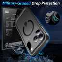 SPORTLINK for iPhone 17 Pro Max Case, IP68 Waterproof Military Protective Full Body Heavy Duty Shockproof 360 Sealed Dustproof with Camera Screen Protector Cover for i Phone 17 Pro Max 6.9" M/Black