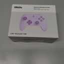 8BitDo Ultimate 2 Wireless Controller for Windows PC, Apple, Steam & Android, Gaming Controller with TMR Joysticks, Hall/Tactile Triggers, Motion Control, RGB Fire Ring, 1000Hz Polling Rate, Purple