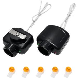 Garage Door Sensor for Linear Garage Door Sensor Replacement Compatible with Linear Garage Door Opener HAE00002 LSO50 LDO33 LDO50 Garage Door Sensors Sending & Receiving