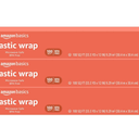 Plastic Food Wrap, BPA Free, Microwave Safe with Tight Seal, 300 Sq Ft, Pack of 3, 100 Sq Ft Rolls