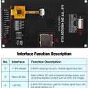 4.0 Inch 320x480 TN Capacitive Touch Screen LCD Display Module SPI Serial ST7796S Driver for Arduino R3/Mega2560/ESP32