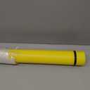 DEWEL Document Tube,Plastic Expanding Poster/Art/Document Storage Tube 24.5 to 40 inches Adjustable with Carrying Strap Waterproof and Light-Resistance Telescoping Carrying Case (Yellow-Large Size)