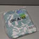 Light Face Men's UPF 50+ Sun Protection Hoodie Shirts Long Sleeve Rash Guard Fishing Hiking SPF UV Shirt Quick Dry (Blue, M)