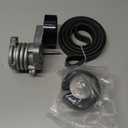 Serpentine Belt Tensioner Bolt Idler Pulley Drive Kit Fit for BMW 128i 325i 325xi 328xi 330i 330xi 525i 525xi 528i 528xi 530i 530xi X3 X5, 3.0L L6, 2006-2013#Replace ADK0022P
