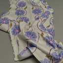 Womens Summer Floral Print Mini Dress Romantic Sleeveless Shift Short Dress Vacation Fairy Dresses (XS)