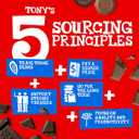 Tonys Chocolonely Assorted Chocolate Candy Pieces, Belgian Milk & Dark Chocolate, Caramel Sea Salt, Almond Sea Salt, Honey Almond Nougat, Pretzel Toffee, Quality Fairtrade Cocoa, 36 Count, 11.28 Oz (EXP 11/30/26)