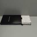 VEHHE Marble Paper Towel Holder for Kitchen Countertop, Standing Paper Towel Stand with Weighted Base & EVA Non-Slip Pad, for Bathroom or Kitchen (Silver)