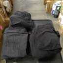 H.VERSAILTEX Sectional Couch Covers 8 Pieces Stretch Sofa Covers for Sectional Sofa Set Separate L Shaped Couch Cover for Both Left/Right Couch (Seat and Back: 1 Chaise + 3 Sofa, Black)