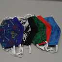 Orly (6 Pack) 100% Cotton Kids Reusable Face Masks for Kids Washable Protection (Multicolor)