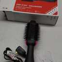 REVLON 1100 Watt 3 Heat 2 Speed Pro Collection One Step Ionic Hair Dryer and Volumizer (Black)