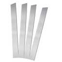 80CRV2 Steel Flat Stock Cold Rolled Carbon Steel Bar for Knife Making 12"x1.5"x 1/8"(4 Packs)