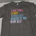 Last Day of School Shirt for Kids Toddler Boys Girls Summer T-Shirts Tops Funny Graphic Tee Short Sleeve 3-8 Years Size 140/64