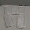 5 Pack Plastic Pencil Box with Snap-tight Lid, Clear Large Capacity Pencil Boxes Stackable Craft Organizer for Art Supply Office, Storage Organizer, 7.48 x 3.7 x 1.2 Inch